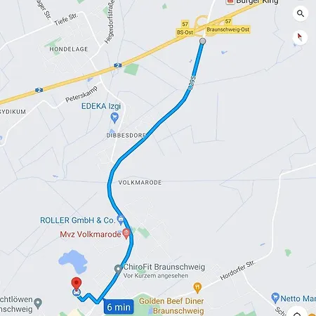 Uebernachtung An Der A2 Appartement Braunschweig Buitenkant foto